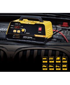 GTM Пускозарядний пристрій інверторний AK-2330S 12/24В 10-450Ah, пуск.струм-150A, фото  | SNABZHENIE.com.ua