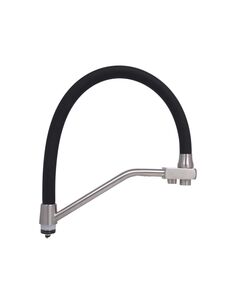 Излив в сборе Lidz (300х280х32) для смесителя для кухни Aria 020F3 Nickel/Black LDARI3002803249336, фото  | SNABZHENIE.com.ua