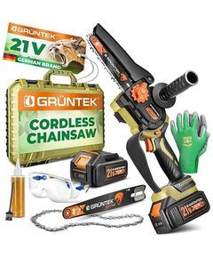 Мини-пила аккумуляторная GRUNTEK Li-Ion 21V 2Ah, фото  | SNABZHENIE.com.ua