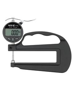 Товщиномір з електронною шкалою YATO до бляхи діапазон 0- 12.7 мм, точність- ±0.001 мм [20], фото  | SNABZHENIE.com.ua
