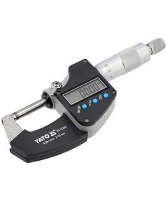 Мікрометр YATO з LCD цифровою шкалою, точністю 0.001 мм в діапазоні 0 - 25 мм [50], фото  | SNABZHENIE.com.ua