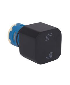 Ручка переключателя на 2 потребителя Lidz (25х30х30) для смесителей Kubis 006 Black LDKUB253030B249502, фото  | SNABZHENIE.com.ua