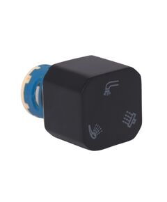 Ручка переключателя на 3 потребителя Lidz (25х30х30) для смесителей Kubis 1030 Black LDKUB253030B349504, фото  | SNABZHENIE.com.ua