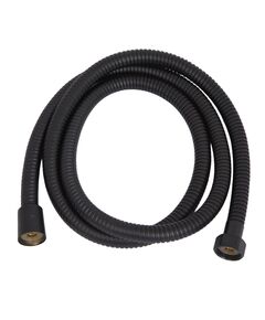 Душевой шланг 1,5м Lidz (1500х14х14) для смесителей и душевых систем Kubis Black LBKUD15001414B49530, фото  | SNABZHENIE.com.ua