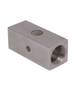 Корпус встроенного монтажа Lidz (83,4х35х35) для смесителей для гигиенического душа Kubis 111 Nickel LDKUB834353549535, фото  | SNABZHENIE.com.ua