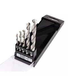 Набір свердел по металу GRAPHITE HSS зі швидкорізальної сталі HSS 4-10мм кейс 5шт, фото  | SNABZHENIE.com.ua