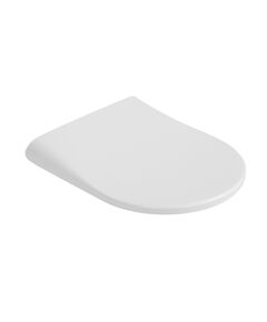 Qtap Сиденье для унитаза (Robin 490, Scorpio 490) 430x363x60 мм, White, с микролифтом, Slim Duroplast, MagLock QTSC179W48915, фото  | SNABZHENIE.com.ua