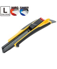 Нож сегментный 18мм TAJIMA Quick Back DFC569B с автовозвратом и фиксатором, фото  | SNABZHENIE.com.ua