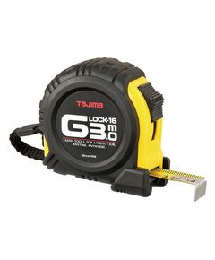 Рулетка TAJIMA G-LOCK G6P30MY 3м 16мм ударостійка, фото  | SNABZHENIE.com.ua
