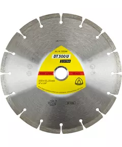 Діамантовий диск KLINGSPOR DT 300 U Extra 115 x 1,6 x 22,23 мм, для будівельних матеріалів (325345), фото  | SNABZHENIE.com.ua