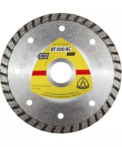 Алмазный диск KLINGSPOR DT 500 AC ACCU 115 x 1,9 x 22,23 мм, для строительных материалов, бетон (331229), фото  | SNABZHENIE.com.ua