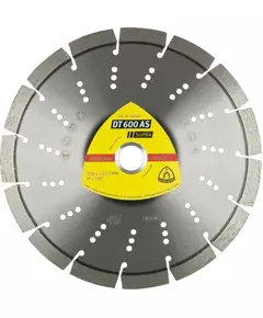 Алмазний диск KLINGSPOR DT 600 AS Supra 125 x 2,5 x 22,23 мм, для пісковика (334040), фото  | SNABZHENIE.com.ua