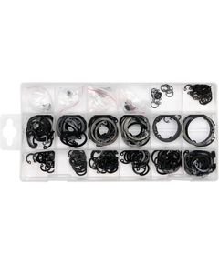 Набор стопорных колец внутреннего типа YATO, 300 шт, фото  | SNABZHENIE.com.ua