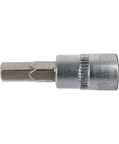 Головка торцевая YATO HEX 6 мм, 1/4, длина 37 мм, фото  | SNABZHENIE.com.ua