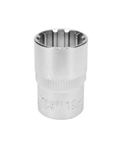 Головка торцевая Spline YATO 1/2 M19, длина 38 мм, фото  | SNABZHENIE.com.ua