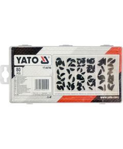 Шпонки полукруглые YATO, набор 80 шт, разные размеры, фото  | SNABZHENIE.com.ua