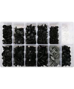 Набір кріплень обшивки VOLVO YATO, 350 шт., 12 типорозмірів, фото  | SNABZHENIE.com.ua