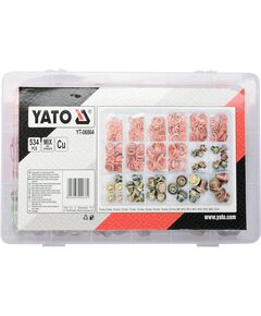 Шайбы и заглушки медные YATO, 534 шт в коробке YT-06864, фото  | SNABZHENIE.com.ua