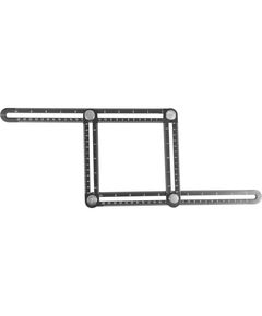Шаблон-линейка YATO 250x120 мм, фото  | SNABZHENIE.com.ua