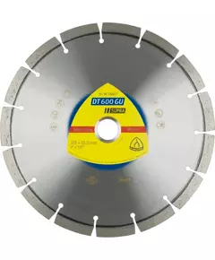 Алмазний диск KLINGSPOR DT 600 GU Supra 115 x 2,4 x 22,23 мм, по граніту, тераці (336614), фото  | SNABZHENIE.com.ua