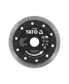Диск алмазний TURBO 125 мм YATO (YT-59982) для різання 22,2 мм, фото  | SNABZHENIE.com.ua