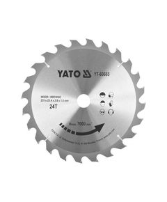 Диск пильный YATO 235x25.4 мм, 24 зуба, по дереву, победитовый, фото  | SNABZHENIE.com.ua