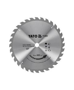 Диск пильний YATO 400x30x3.8 мм, 32 зуба, твердосплавний для дерева, фото  | SNABZHENIE.com.ua