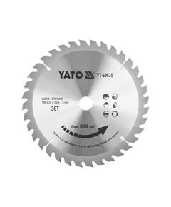 Пильный диск YATO 190x20x2.2 мм, 36 зубьев для дерева, фото  | SNABZHENIE.com.ua
