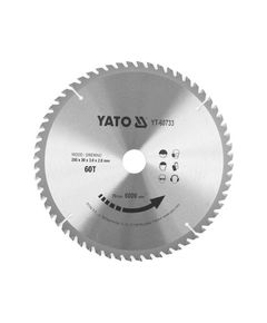 Диск пильний твердосплавний YATO 255x30x3.0 мм, 60 зубів, фото  | SNABZHENIE.com.ua