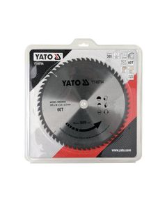 Диск пильный YATO 305мм, 60 зубьев, для дерева, фото  | SNABZHENIE.com.ua