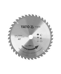 Диск пильный YATO 315x30x3.2 мм, 40 зубьев для дерева, фото  | SNABZHENIE.com.ua