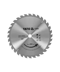 Диск пильний переможний по дереву 400 х 30 x 3.8 x 2.8 мм, 32 зуби YATO (YT-6085), фото  | SNABZHENIE.com.ua