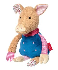М'яка іграшка sigikid Patchwork Sweety Свинка 31см, фото  | SNABZHENIE.com.ua