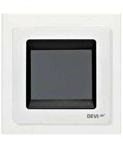 Терморегулятор Devi Devireg Touch +5...45° сенсорний вбудований дротовий датчик 16A 230В білий, фото  | SNABZHENIE.com.ua