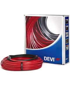 Кабель нагрівальний Devi Deviflex 18T двожильний для систем опалення 5.5м кв, 44м 820Вт 230В, фото  | SNABZHENIE.com.ua