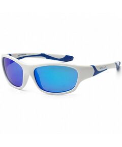 Дитячі сонцезахисні окуляри Koolsun Sport, 6-12р, біло-блакитний, фото  | SNABZHENIE.com.ua