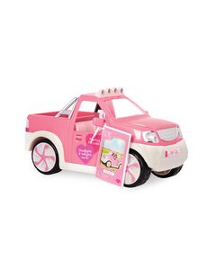 Транспорт для ляльок 15см LORI Джип світло, звук, FM радіо, рожевий, фото  | SNABZHENIE.com.ua