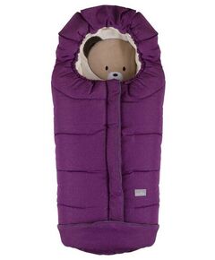 Зимовий конверт Nuvita Сuccioli Junior бузковий/ведмідь, фото  | SNABZHENIE.com.ua