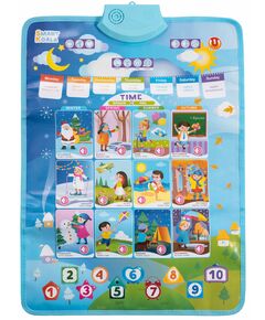 Аудіо Килим Smart Koala двомовний "Час і Сезон", фото  | SNABZHENIE.com.ua