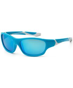 Дитячі сонцезахисні окуляри Koolsun Sport, 3-8р, бірюзово-білий, фото  | SNABZHENIE.com.ua