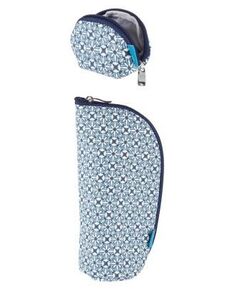 Набір Nuvita MyMia термос для пляшки, чохол для пустушки, оптичний орнамент, фото  | SNABZHENIE.com.ua