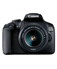 Цифр. фотокамера дзеркальна Canon EOS 2000D + об`єктив 18-55 IS II, фото  | SNABZHENIE.com.ua