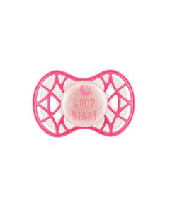 Пустушка Nuvita Air55 Cool 6міс+, симетрична, з ковпачком, світиться у темряві, GOOD NIGHT марсаловий, фото  | SNABZHENIE.com.ua