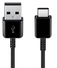 Кабель USB-A > USB-С заряджання/синхронізації Samsung 1.5м, Type-C, чорний, фото  | SNABZHENIE.com.ua