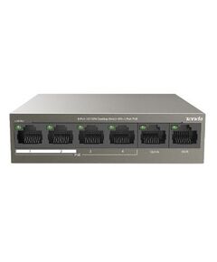 Комутатор TENDA TEF1106P-4-63W 4xFE PoE, 2xFE Uplink, фото  | SNABZHENIE.com.ua