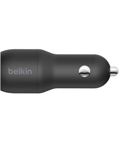 Зарядний пристрій автомобільний Belkin 24Вт 2хUSB-A, чорний, фото  | SNABZHENIE.com.ua