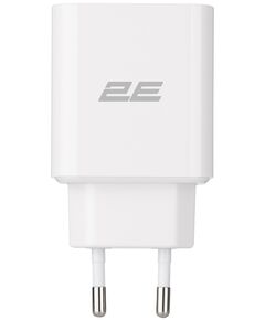 Зарядний пристрій мережевий 2E 20Вт USB-C PD, білий, фото  | SNABZHENIE.com.ua
