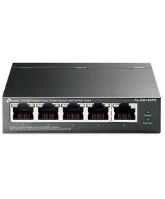 Комутатор TP-LINK TL-SG105PE 5xGE (4xPoE) 65Вт, WebSmart, фото  | SNABZHENIE.com.ua
