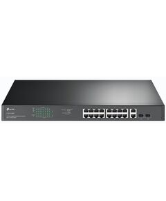 Комутатор TP-LINK TL-SG1218MP 16xGE (16xPoE), 2xSFP, 120Вт, Некерований, фото  | SNABZHENIE.com.ua