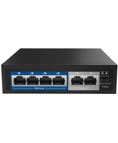 Комутатор Netis P106C 6xFE (4xPoE), 60Вт, Некерований, фото  | SNABZHENIE.com.ua